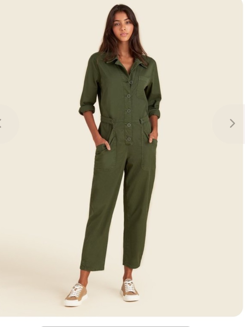 Veronica Beard Green Wren Jumpsuit